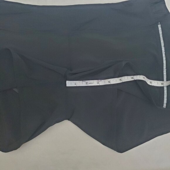 Lululemon Turbo Run Black Shorts with Ruffles Size 10 - Picture 10 of 10